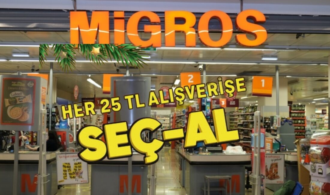 Migros 25 TL ve