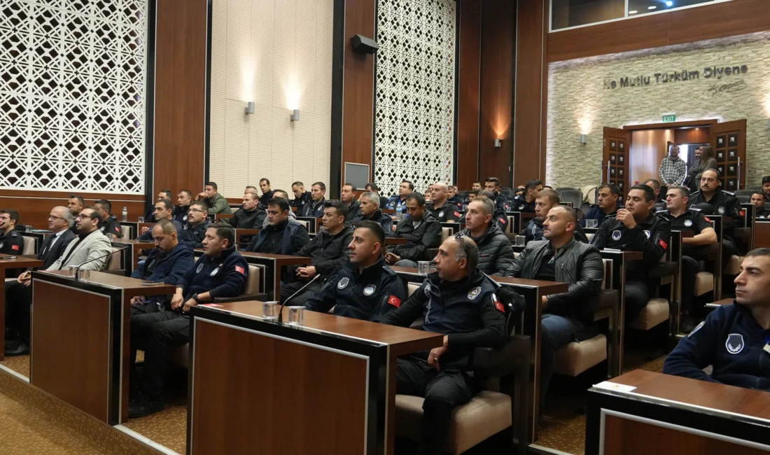 Ankara Keçiören Zabıtası’na “Denetim ve Mevzuat” eğitimi Ankara...