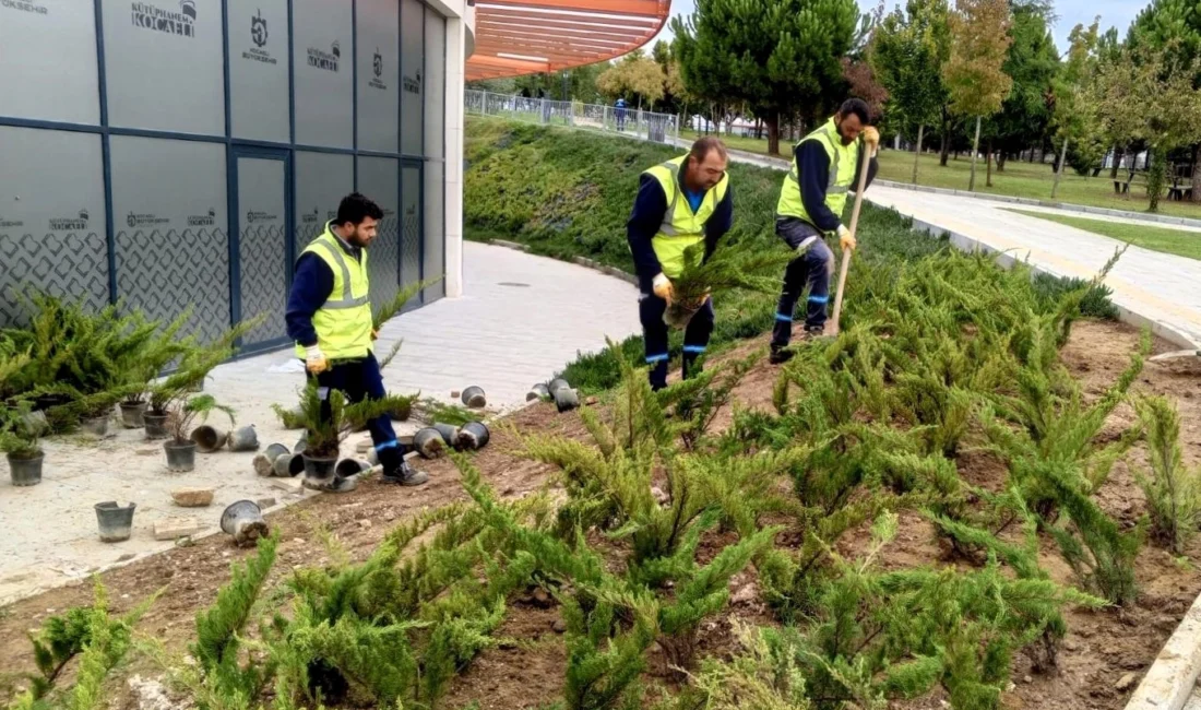 Dilovası Millet Bahçesi’nde dip köşe temizliği Kocaeli...