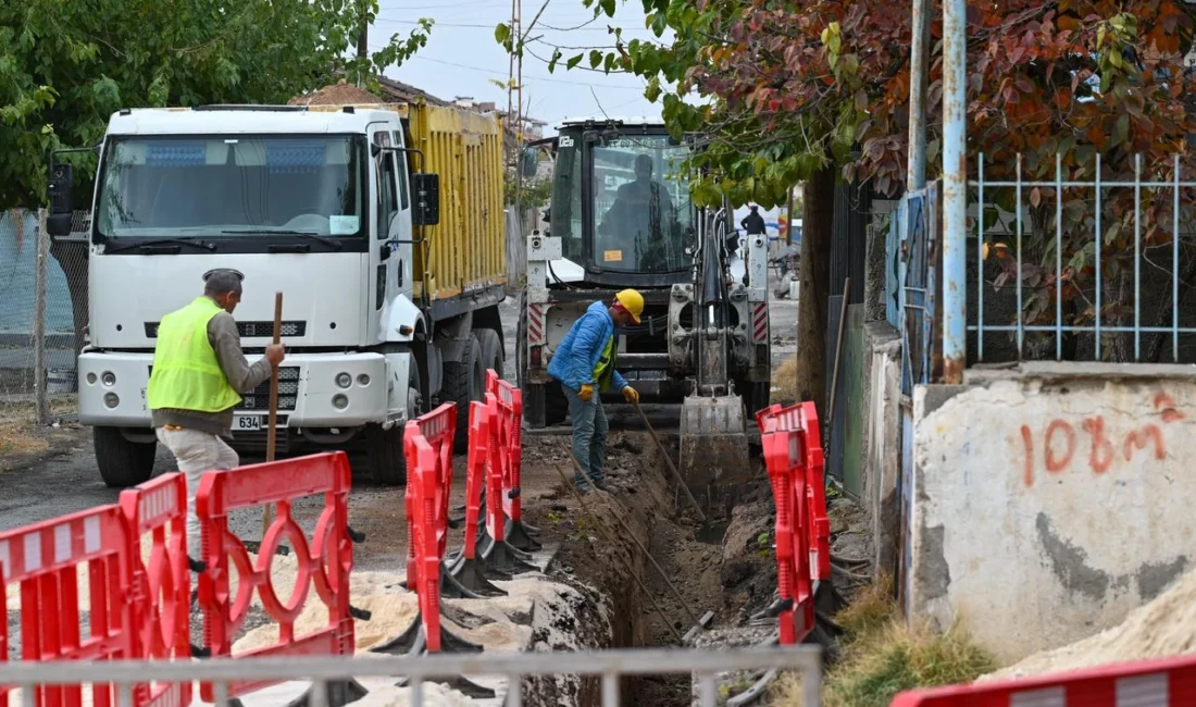 Malatya’nın içme suyu şebekesi yenileniyor Malatya...