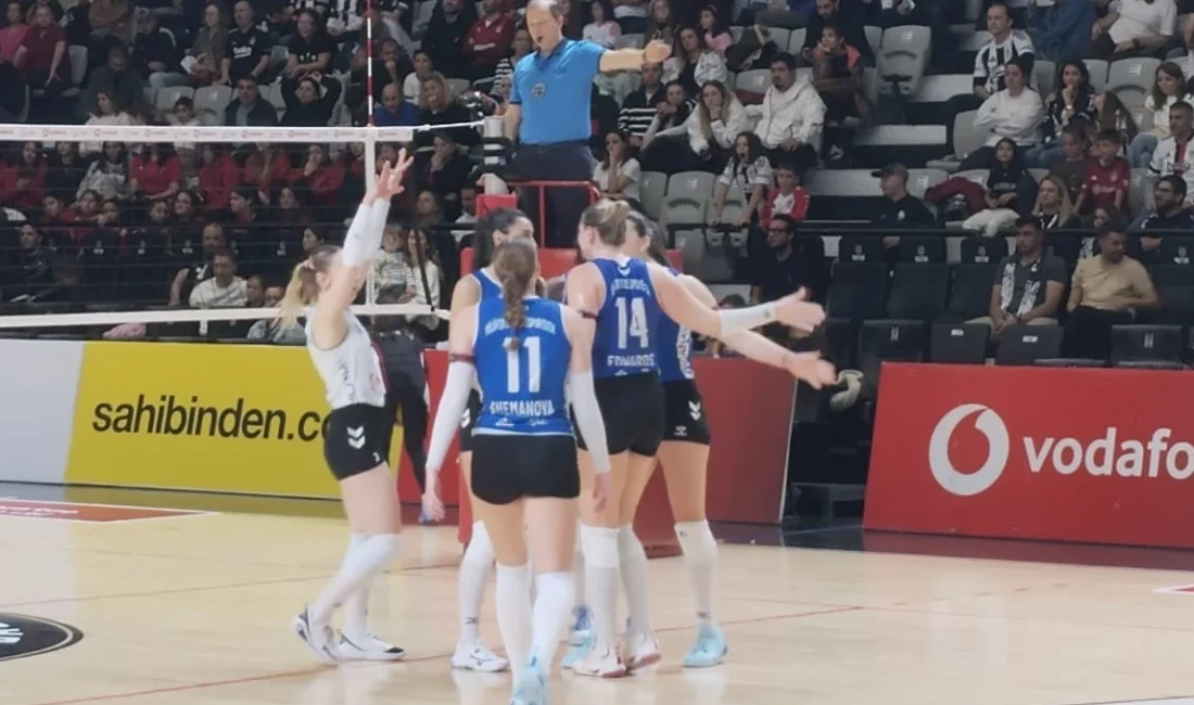 Nilüferli sultanlar filede Beşiktaş’ı set vermeden geçti Vodafone...