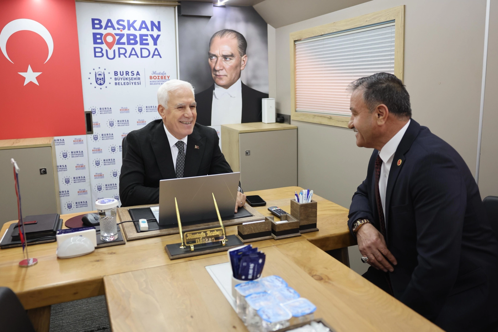 Başkan Bozbey’den Yıldırım’a hedef müjdeler
