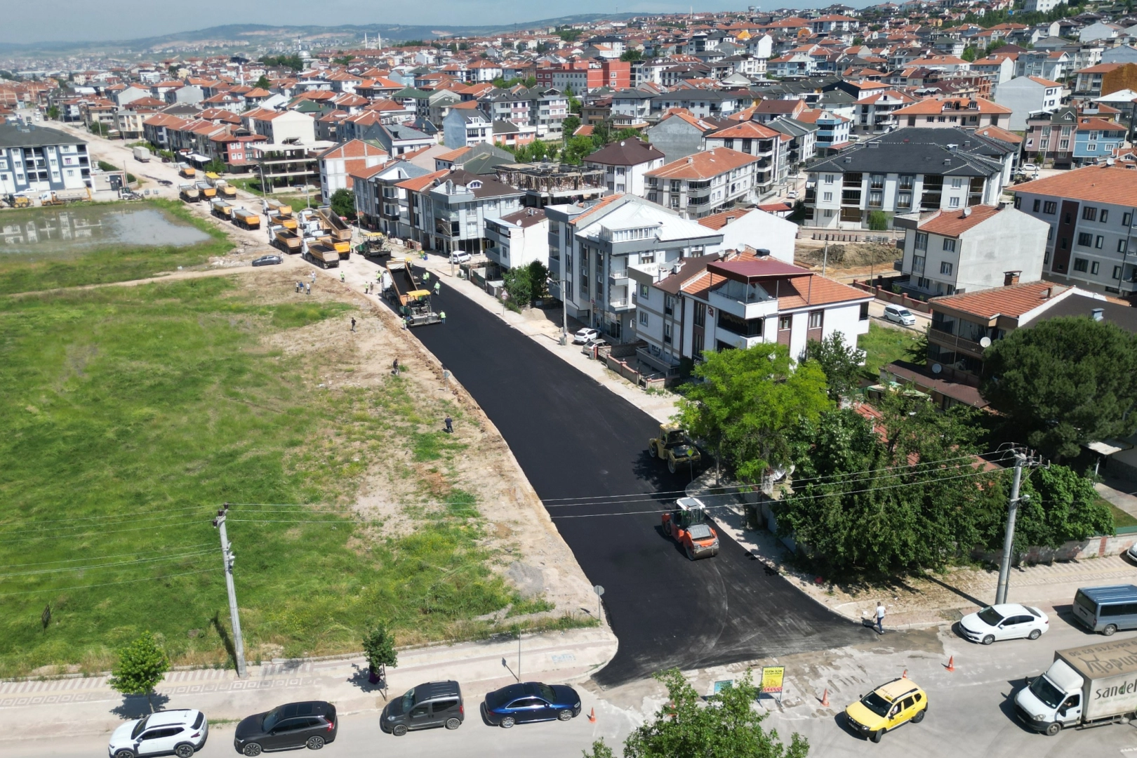 Bursa İnegöllü vatandaşların talebine Büyükşehir’den hızlı çözüm