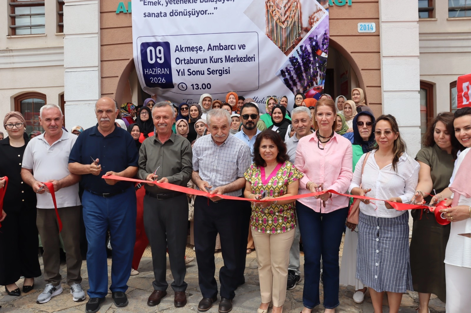 Kocaeli’de Akmeşe’de üretim dolu yıl sergiyle taçlandı